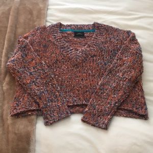 Urban outfitters V-neck cropped sweater
